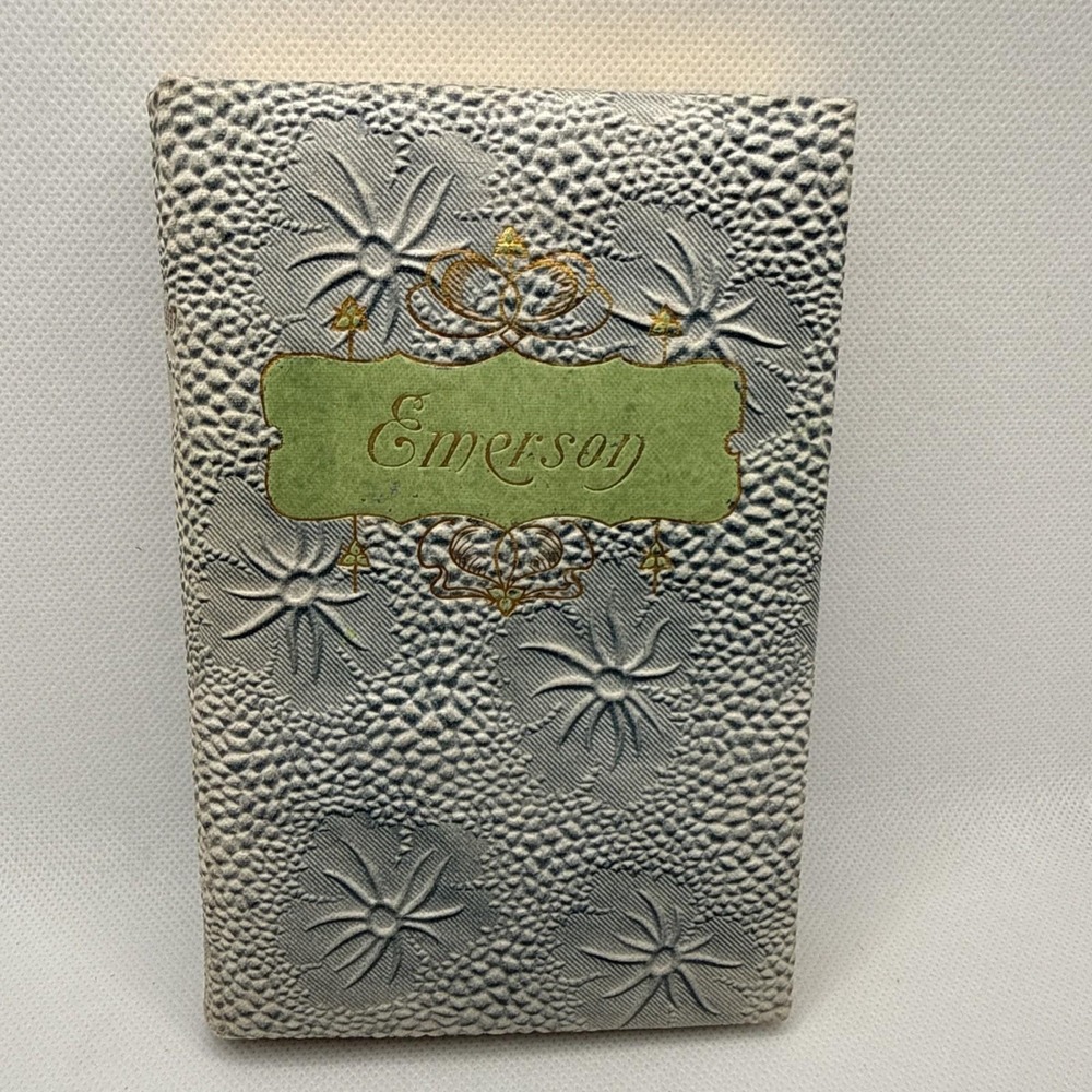 Poems of Ralph Waldo Emerson T.Y. Crowell & Company, New York (1899) Embossed